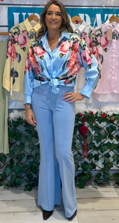 Fleurige Bloemenblouse