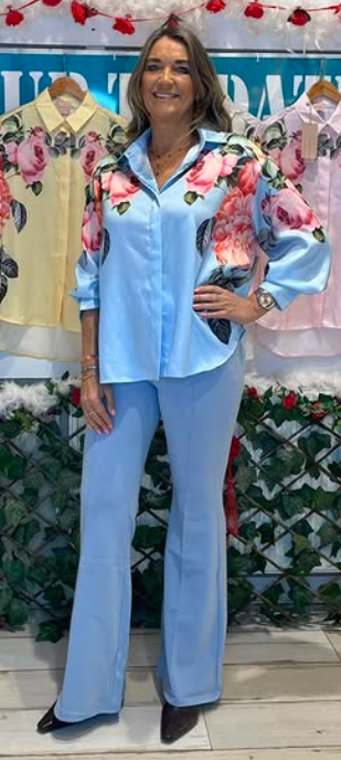 Fleurige Bloemenblouse