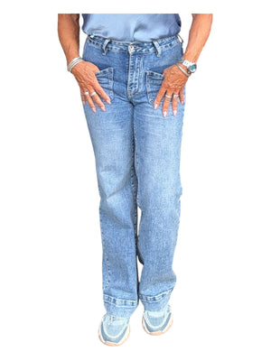 Jeans met Voor- & Achterzakken