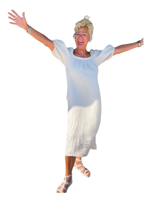 Linnen jurk