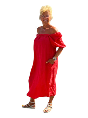 Linnen jurk