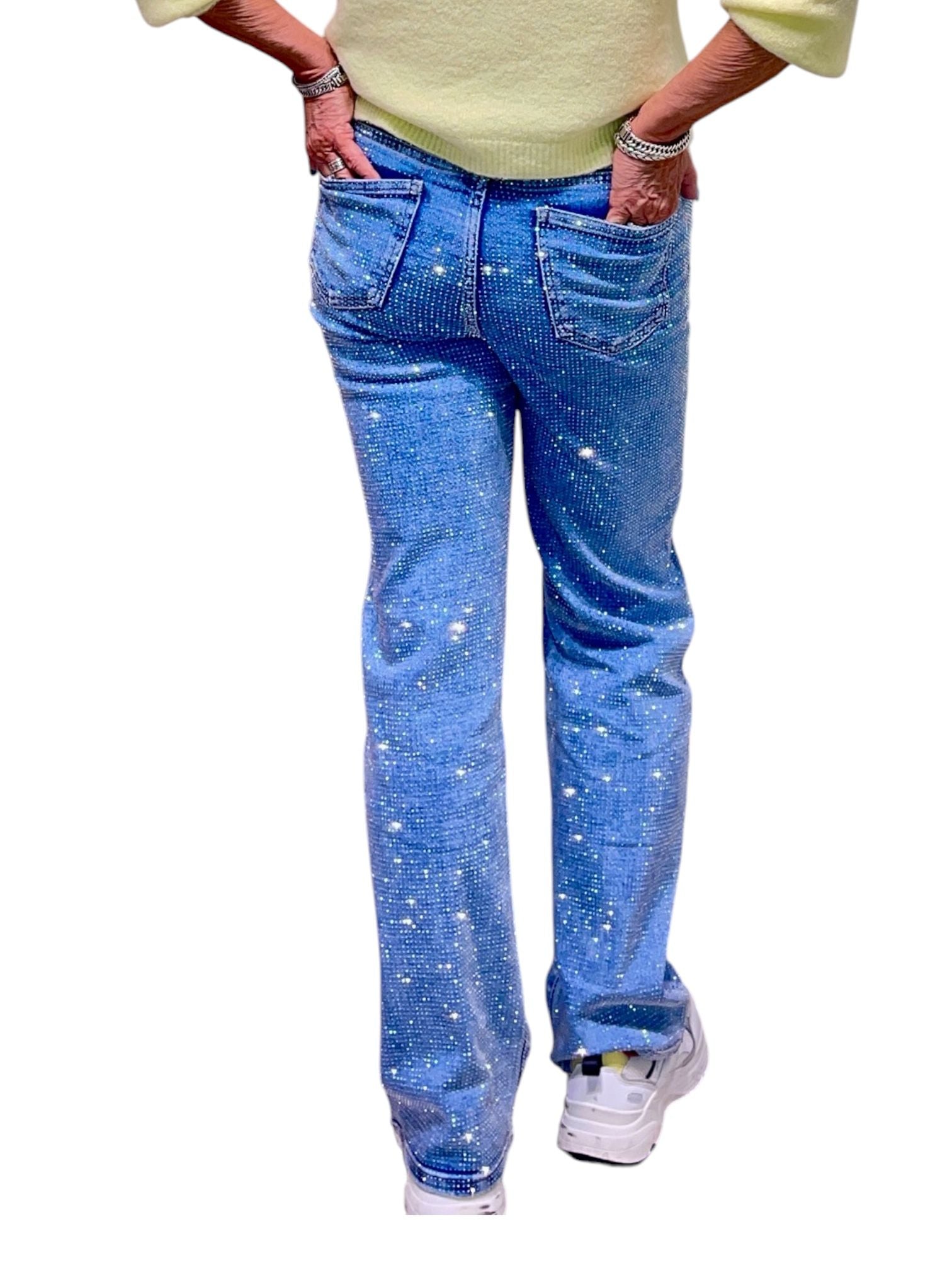 jeans met glitters